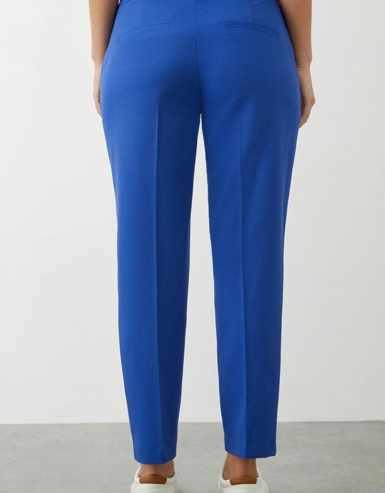 Womens/Ladies Slim Ankle Grazer Trousers