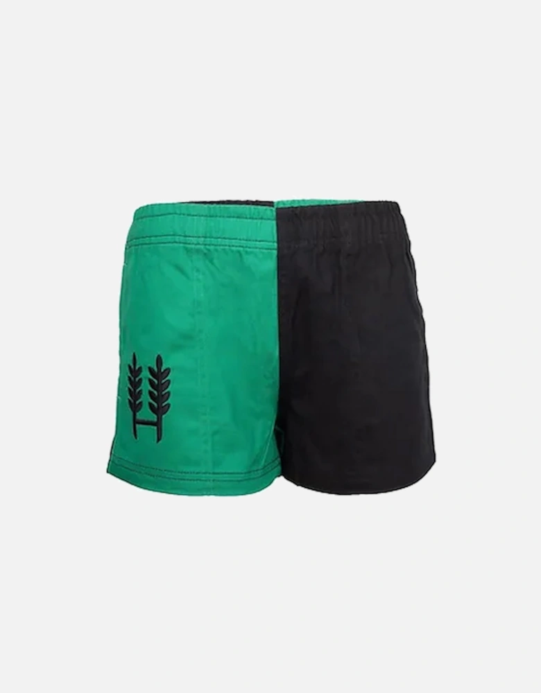 Harlequin Kids Shorts Green/Black