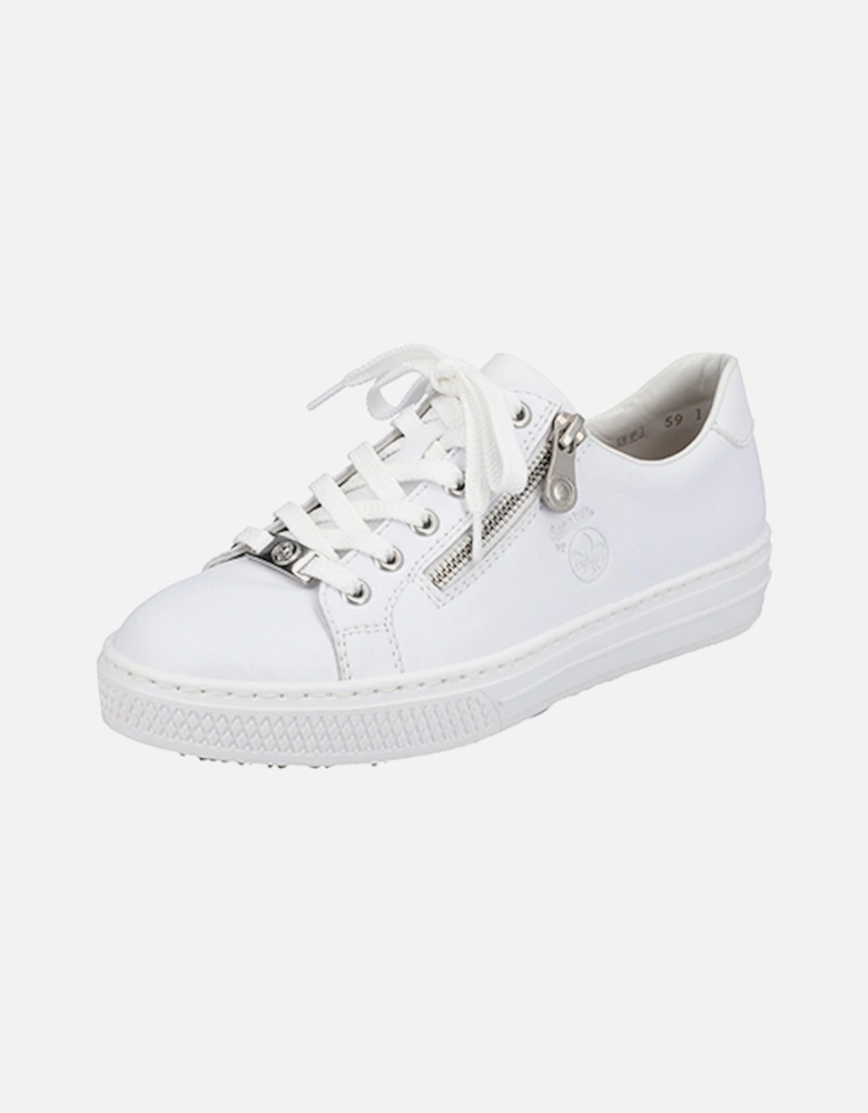 Women's L59L1-83 Shoes Zipper White