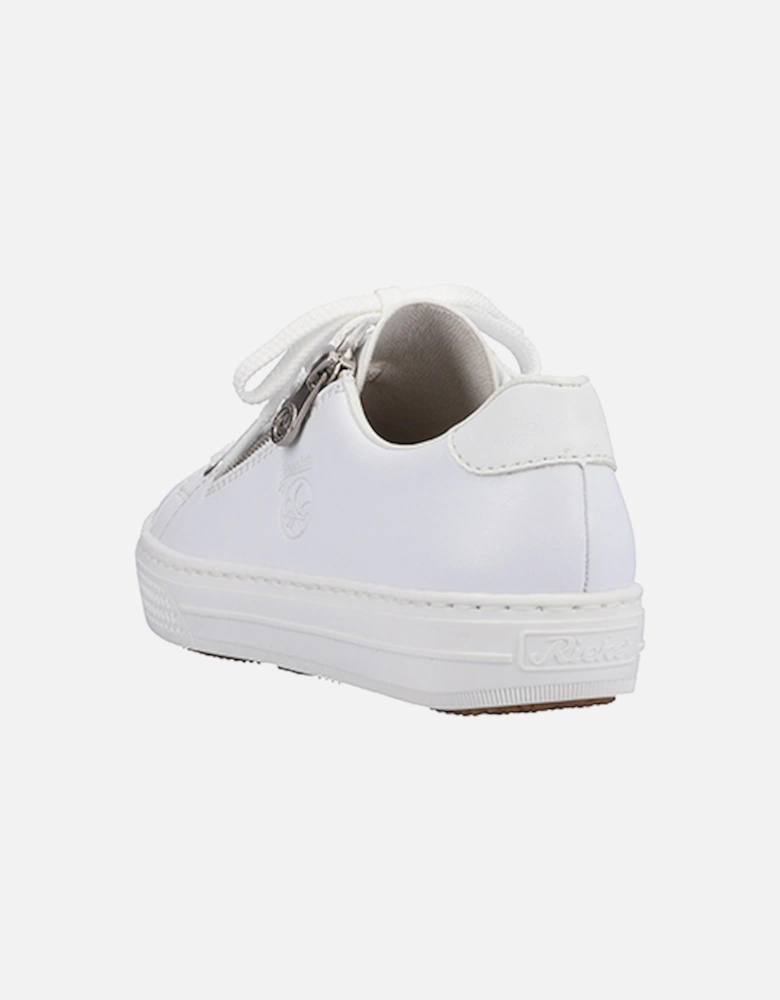 Women's L59L1-83 Shoes Zipper White