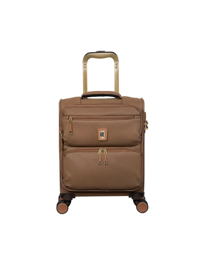 Enduring Underseat Suitcase with TSA Lock - Tan