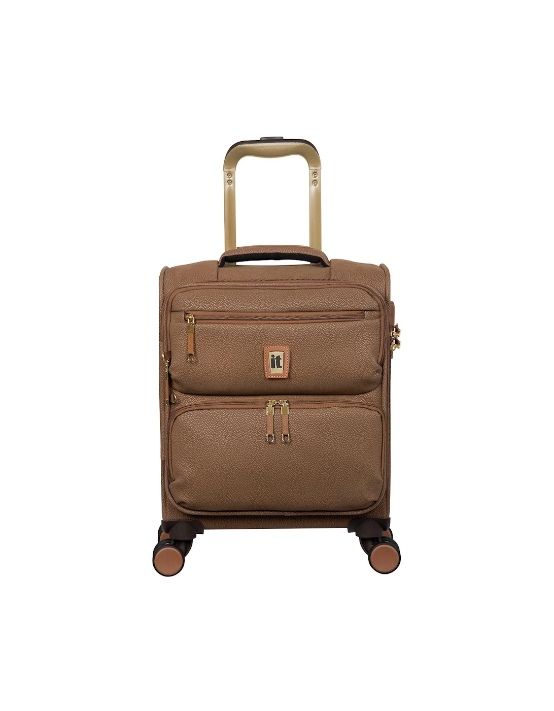 Enduring Underseat Suitcase with TSA Lock - Tan, 2 of 1