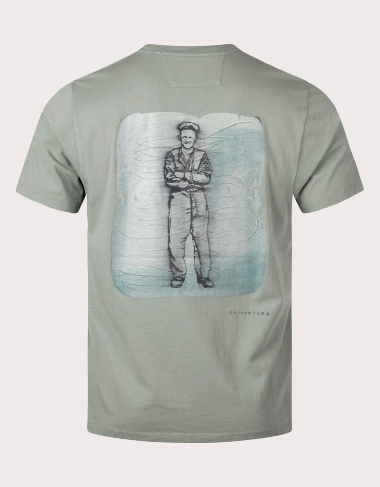 British Sailor Back Print T-Shirt