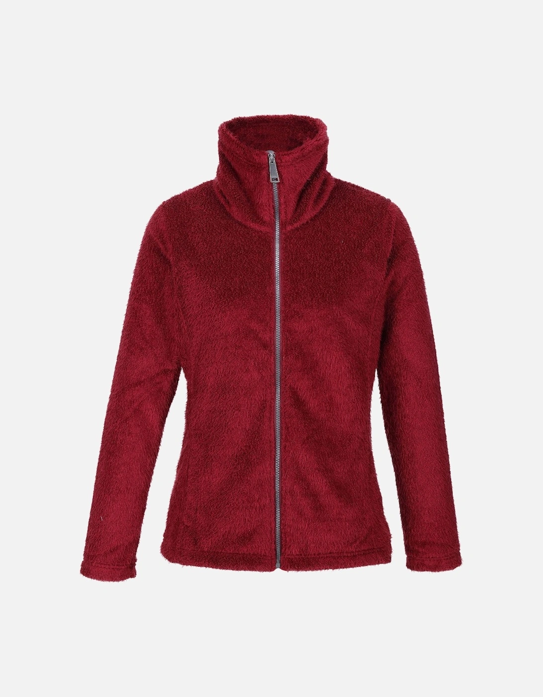 Womens Heloise Mock Neck Full Zip Fleece Jacket