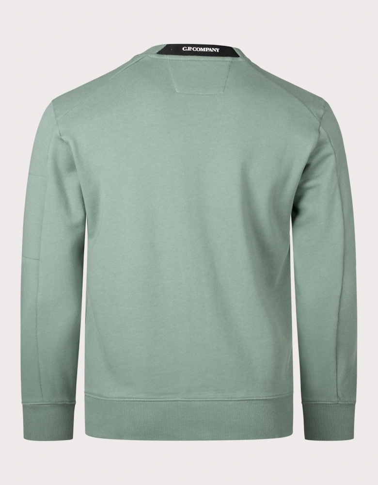 Diagonal Raised Fleece Sweatshirt