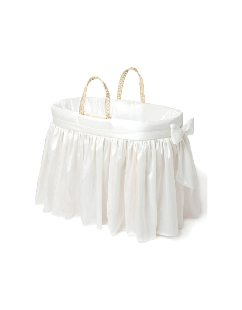 Windsor Traditional Palm Moses Basket - With Natural Rocking Stand