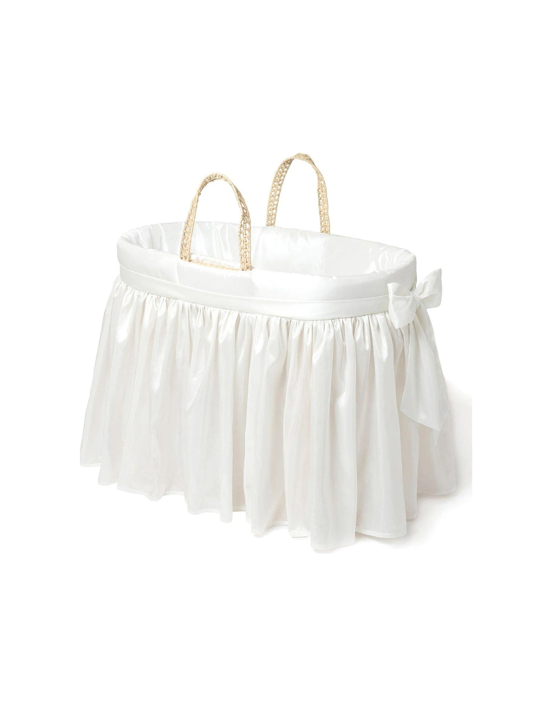 Windsor Traditional Palm Moses Basket - With Natural Rocking Stand, 2 of 1