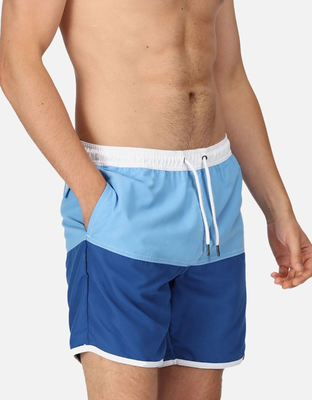 Mens Benicio Quick Drying Adjustable Swimming Shorts, 5 of 4