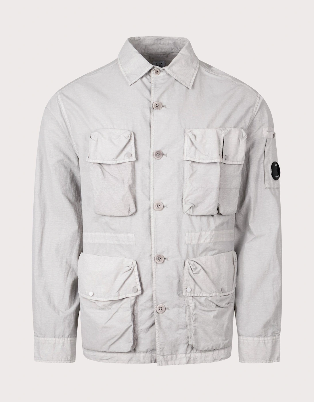 Flat Nylon Utility Overshirt