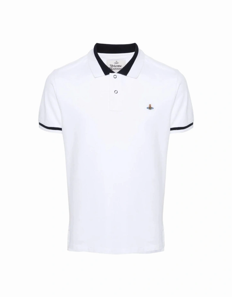 Classic Pique Polo Shirt White