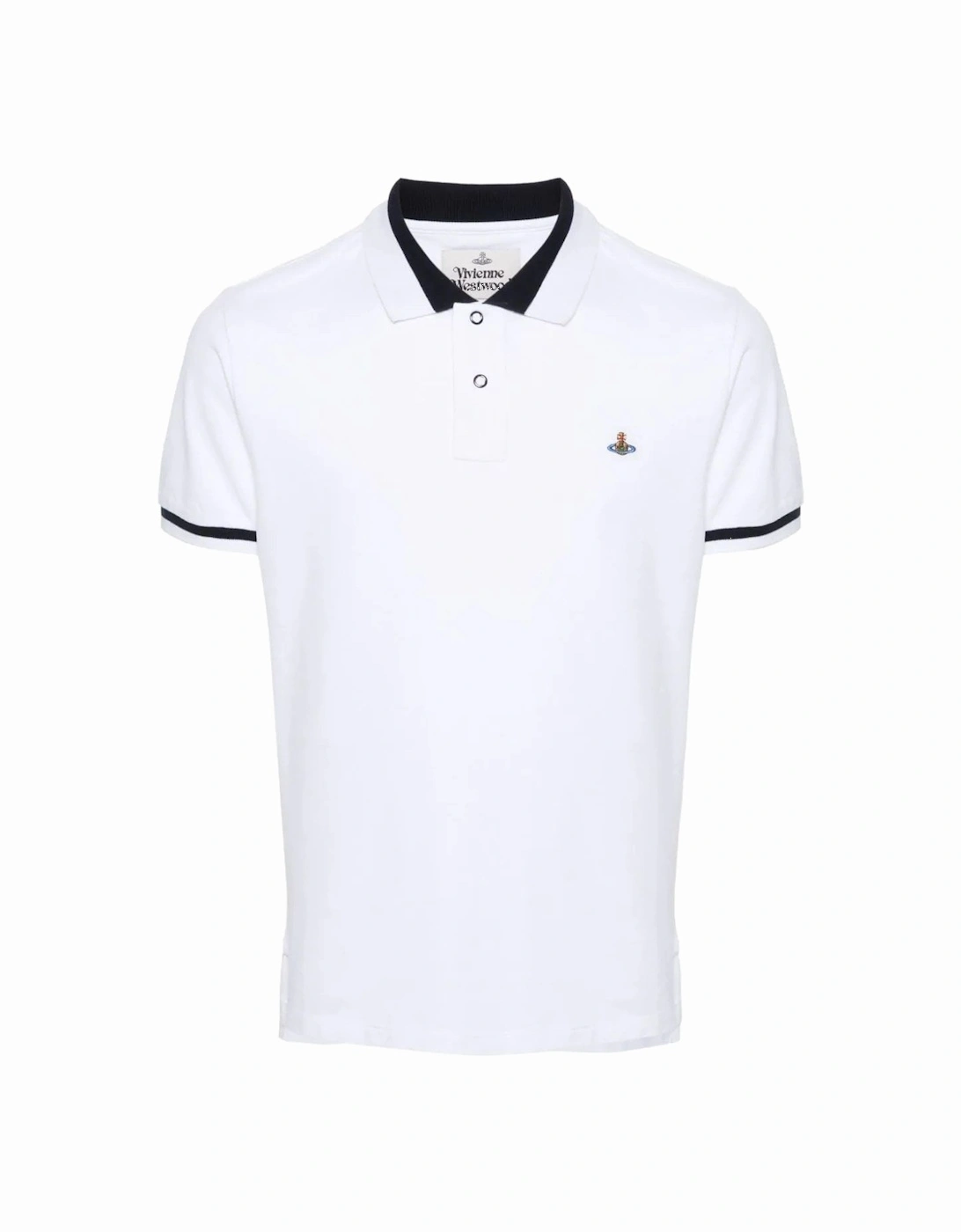 Classic Pique Polo Shirt White, 6 of 5