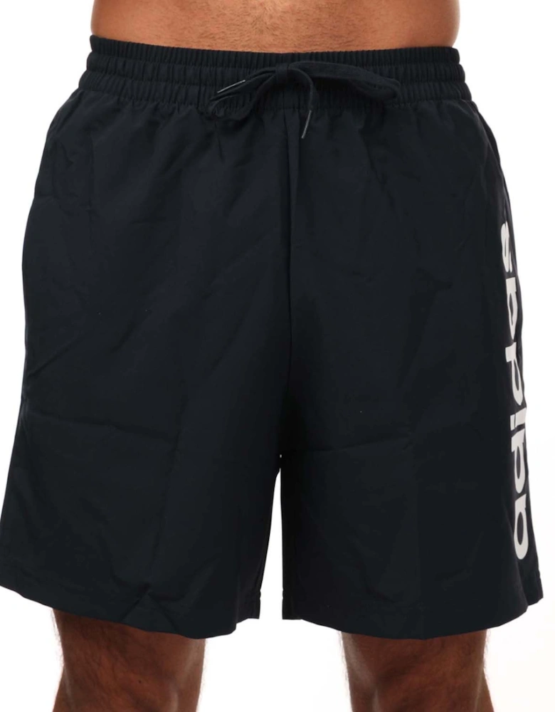 Mens Essentials Chelsea Linear Logo Shorts