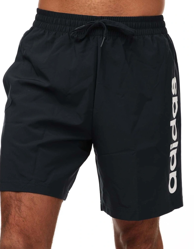 Mens Essentials Chelsea Linear Logo Shorts