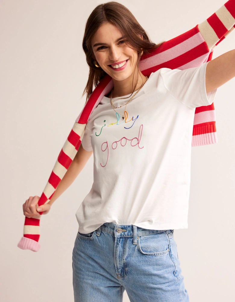 Rosa Embroidered T-Shirt