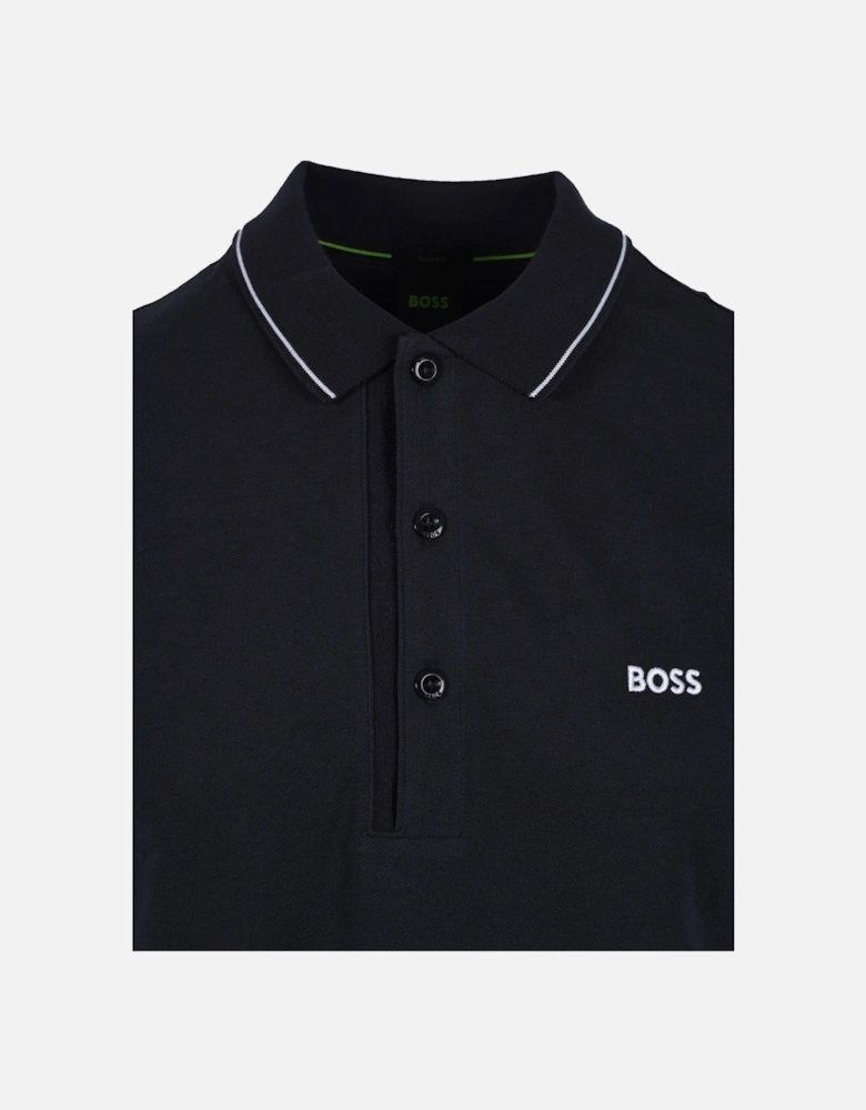 Boss Paule 4 Polo Shirt Dark Blue
