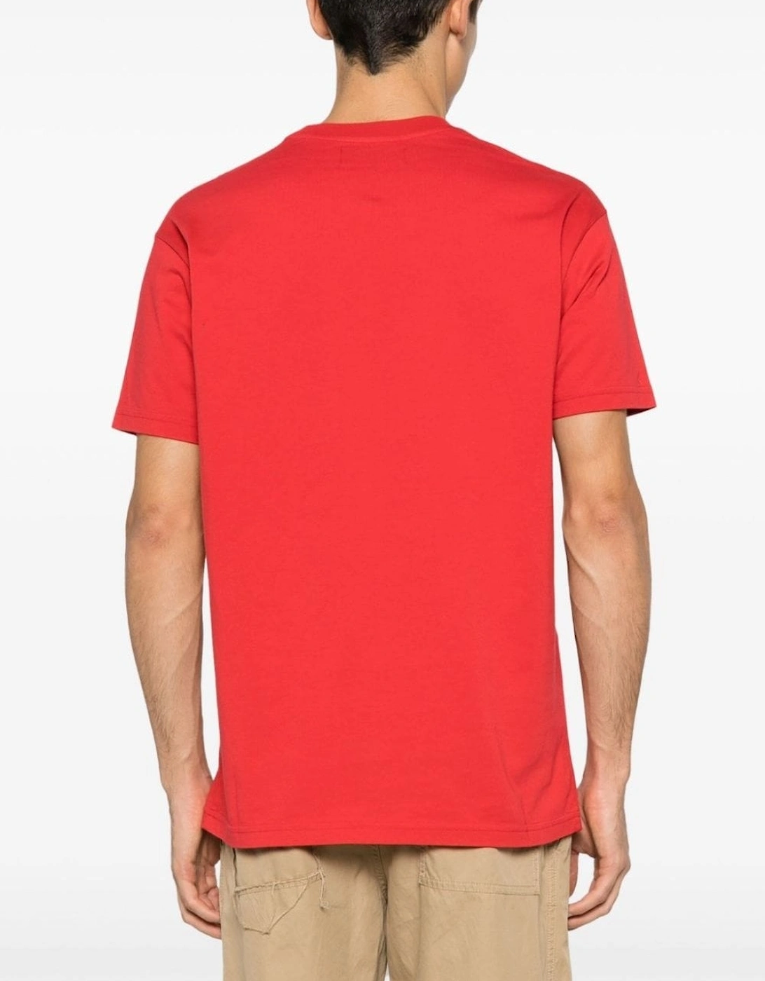 Classic Multicoloured Orb T-shirt Red