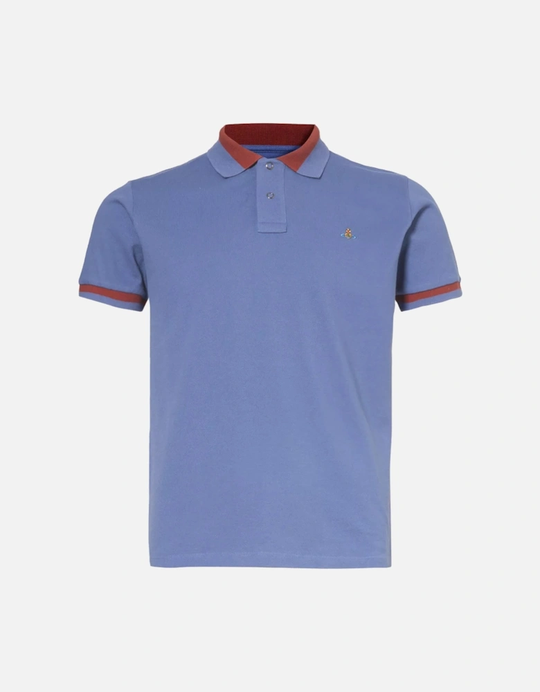 Classic Pique Polo Shirt Blue