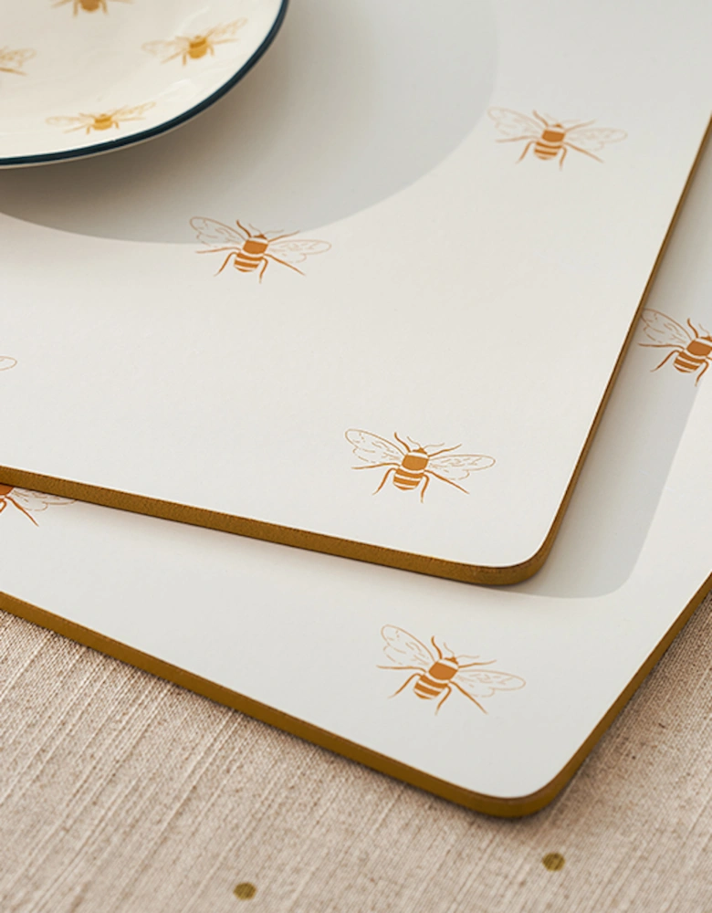 Placemats Set Of 2 Extra Large Bees
