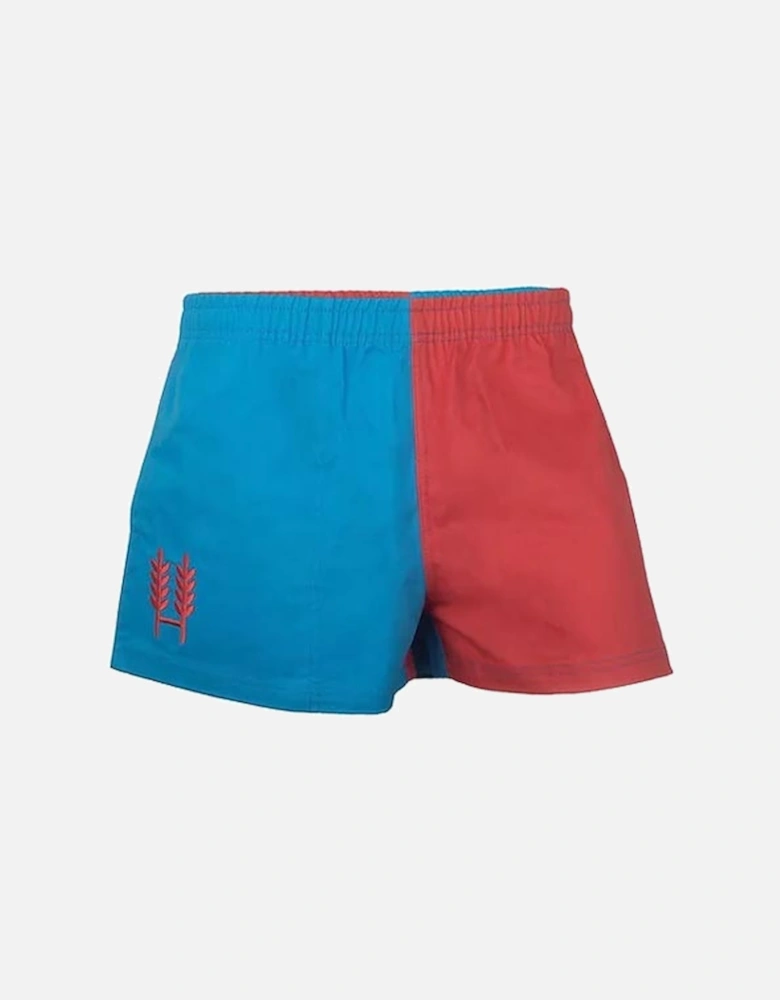 Harlequin Shorts Blue/Salmon