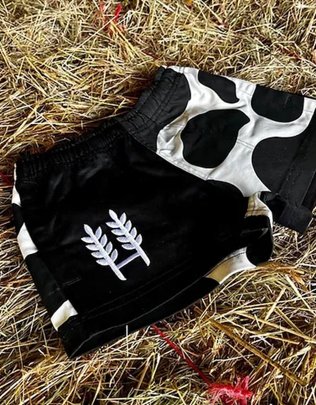 Holstein Kids Shorts Black/White