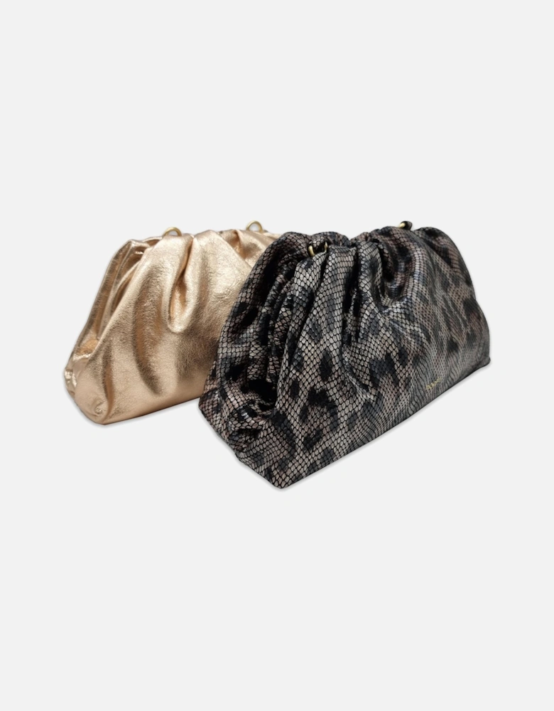 LUCINDA CLUTCH BAG-SNAKE