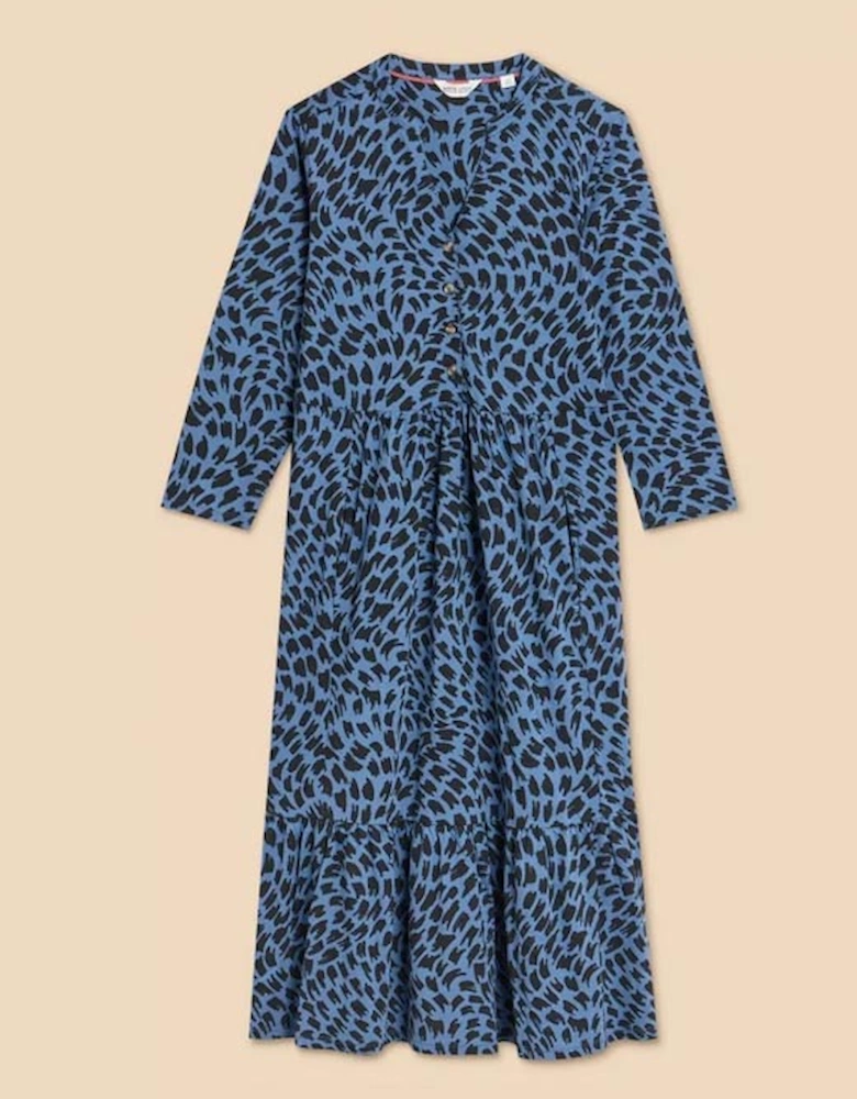 Women's Naya Jersey Dress Blue Print