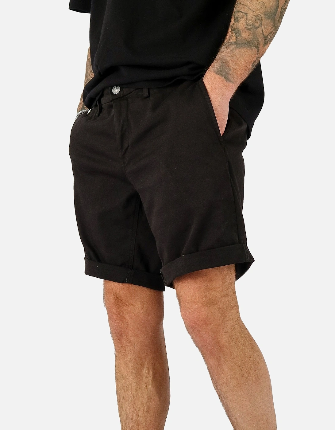 Benni Hyperflex Black Chino Short, 5 of 4