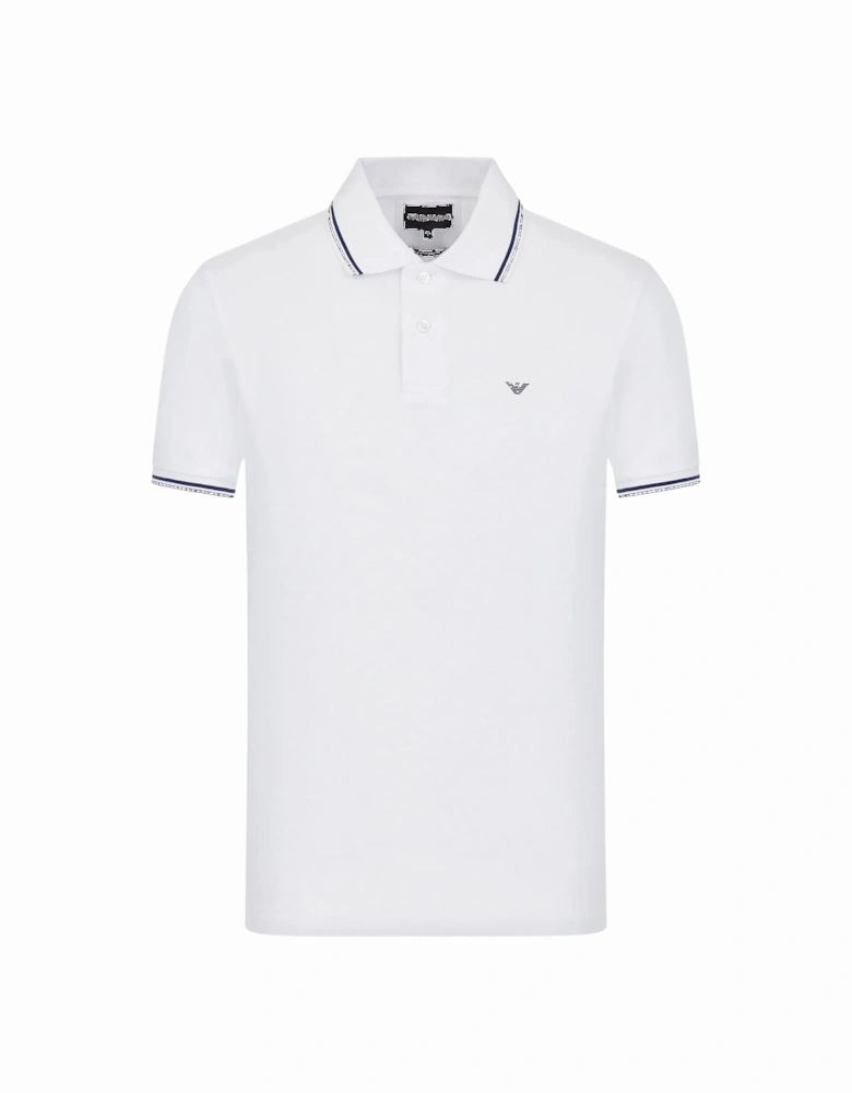 Essentials Piquet Polo White