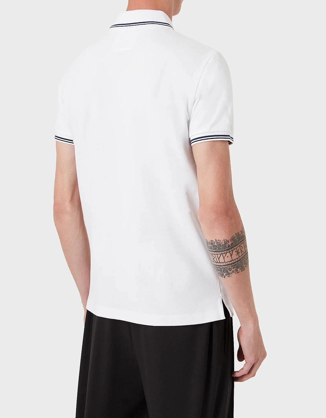 Essentials Piquet Polo White