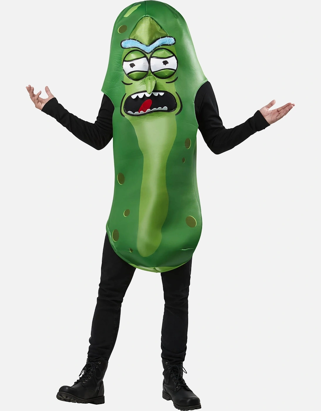 Unisex Adult Pickle Rick Costume, 4 of 3
