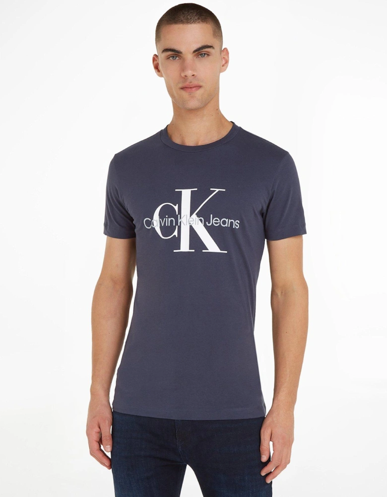 Core Monologo Slim T-Shirt - Navy