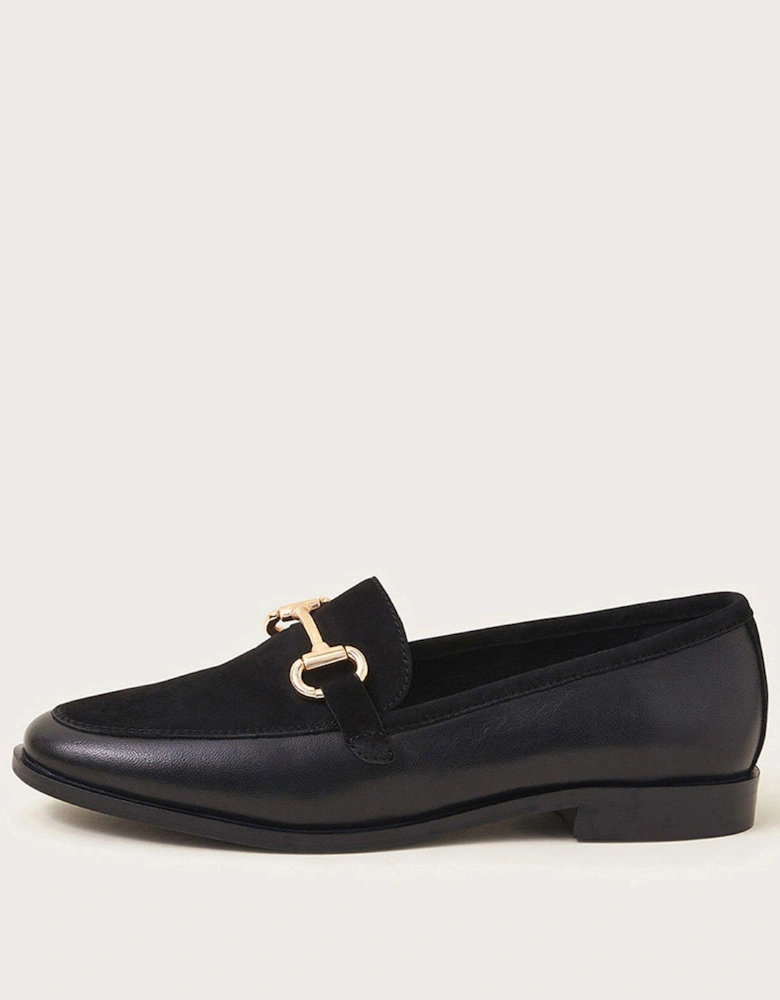 Leather Sude Loafer