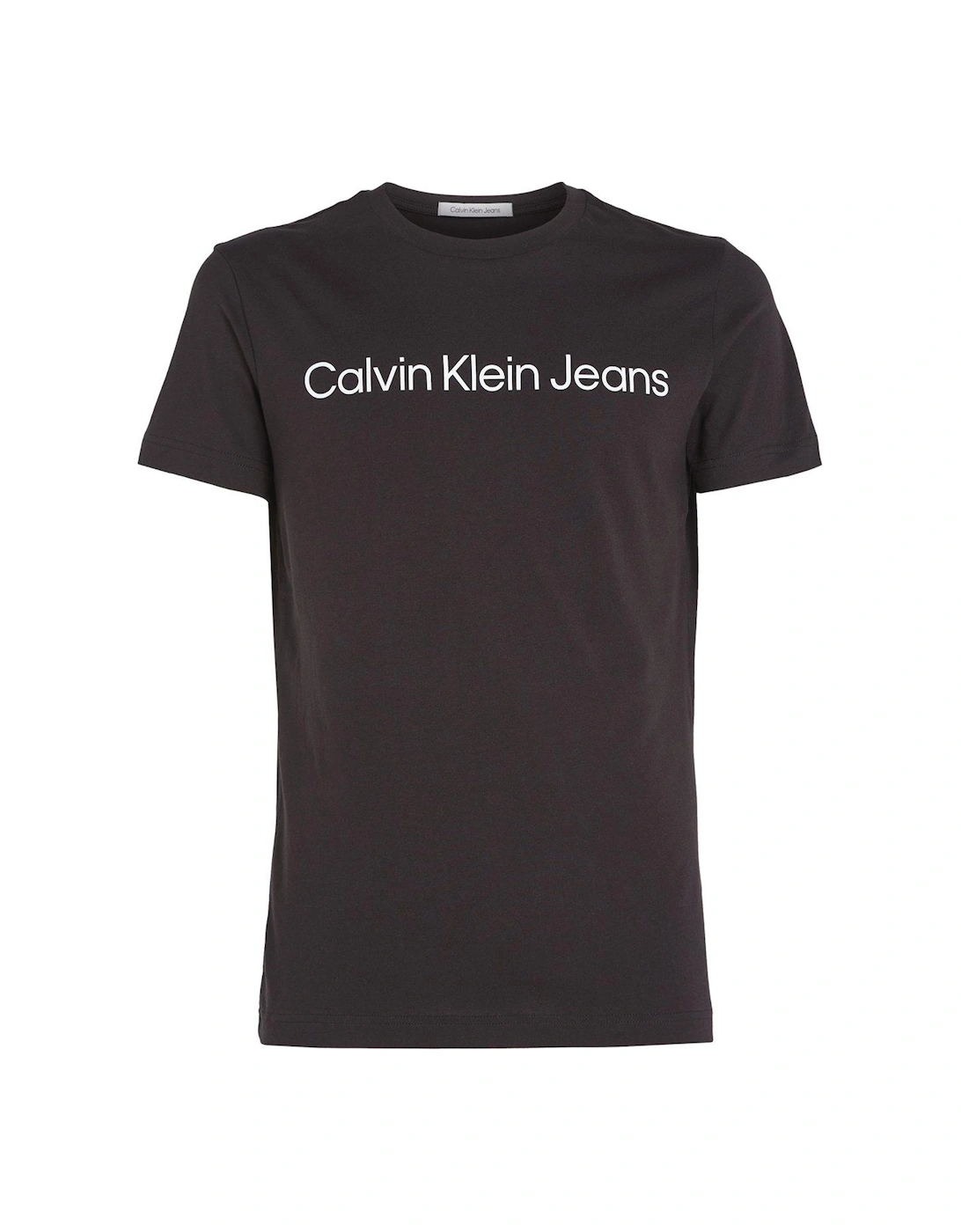 Core Institutional Logo Slim T-Shirt - Black, 3 of 2