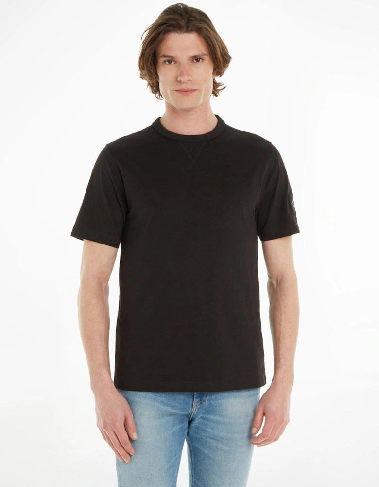 Badge Regular T-Shirt - Black