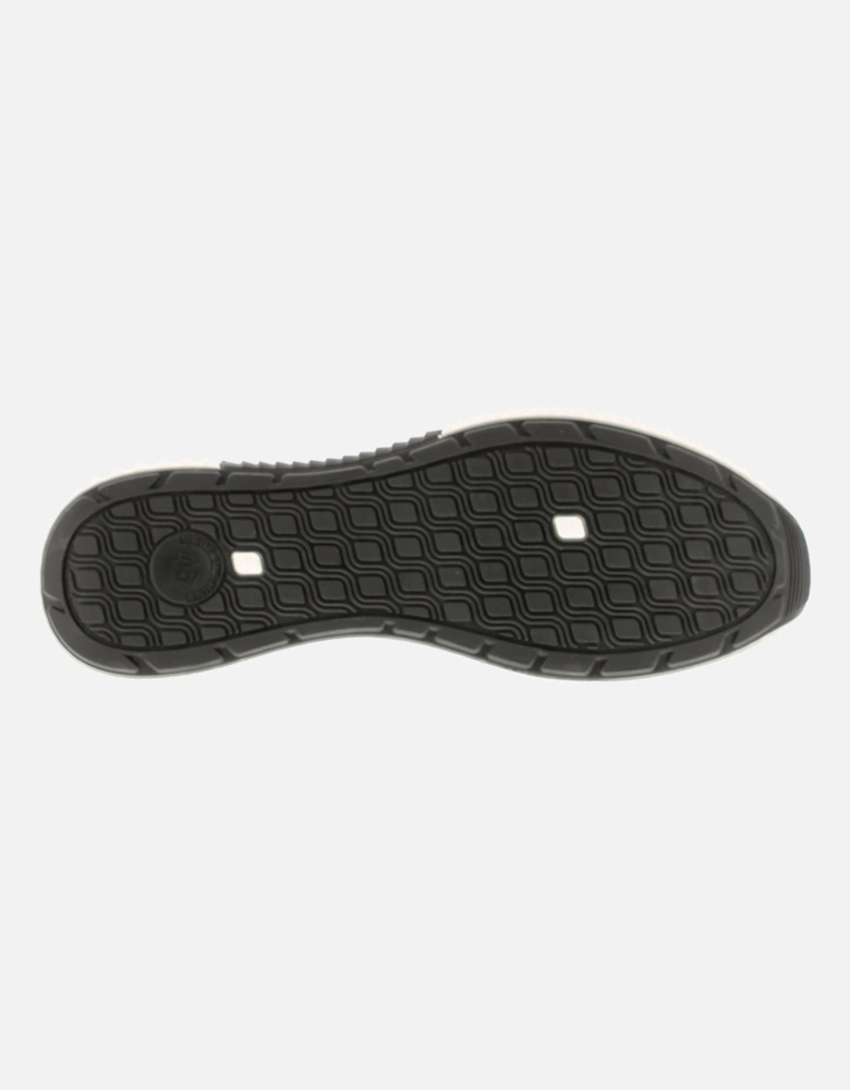 Crosshatch Mens Trainers Knit Effect Rideout black UK Size