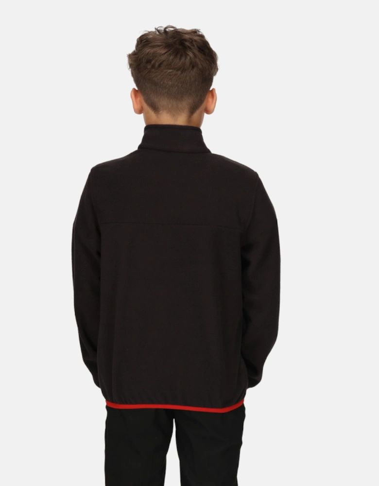 Boys Half Zip Micro Fleece Jacket