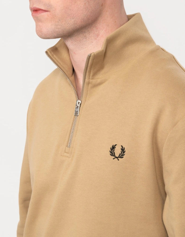 Mens Half Zip Sweatshirt