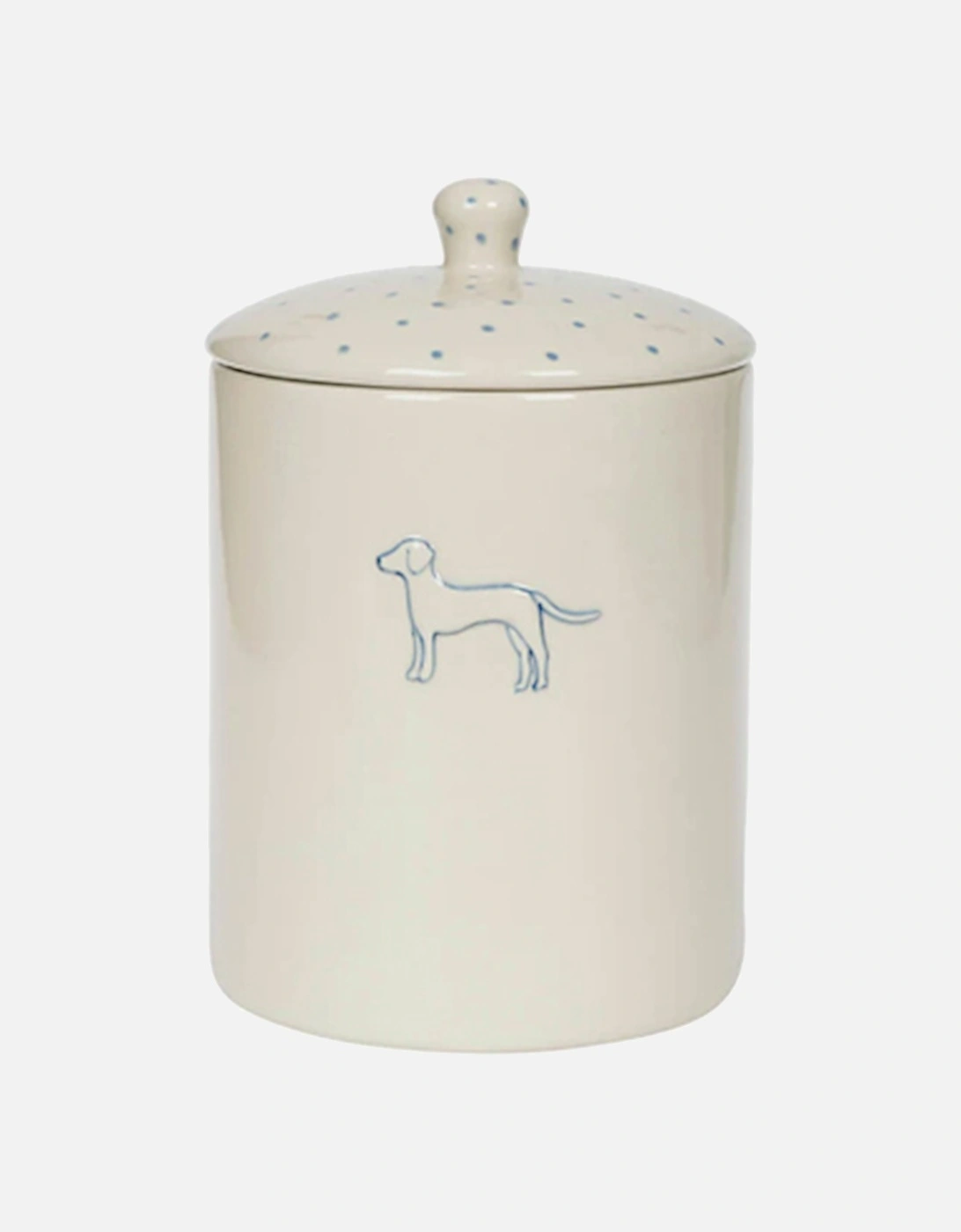 Pet Storage Jar Stoneware Patterned Fetch, 3 of 2