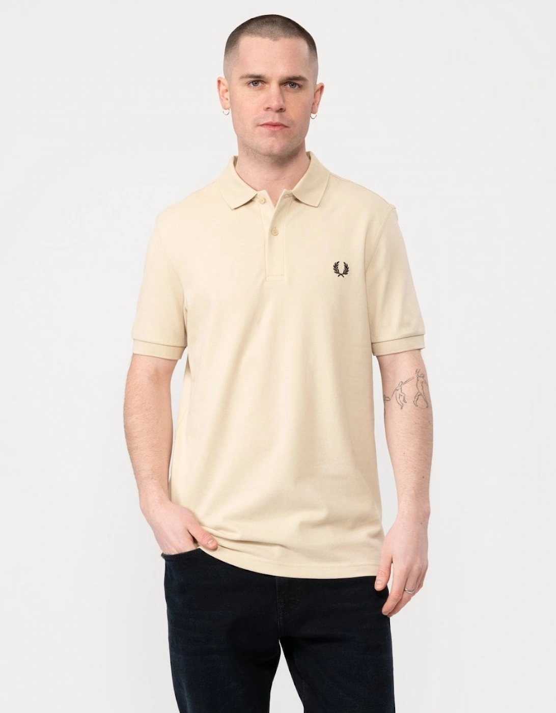 Mens Plain Signature Polo Shirt, 5 of 4