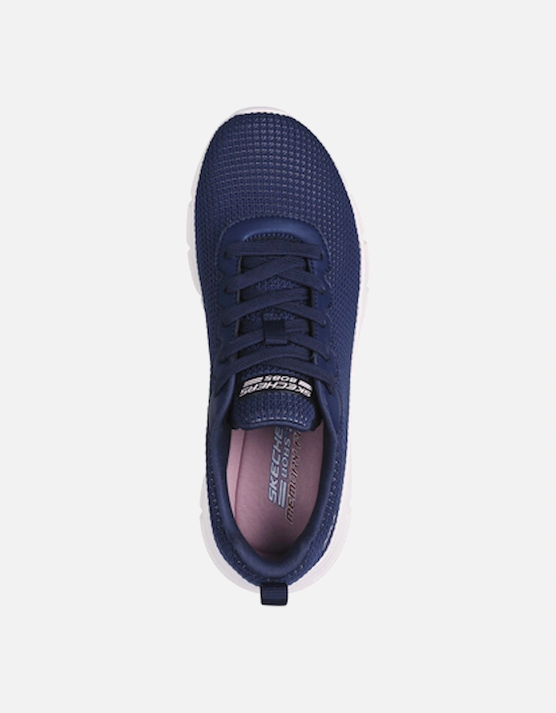 Women's Bobs B Flex Visionary Essence Lace Up Sneaker Navy