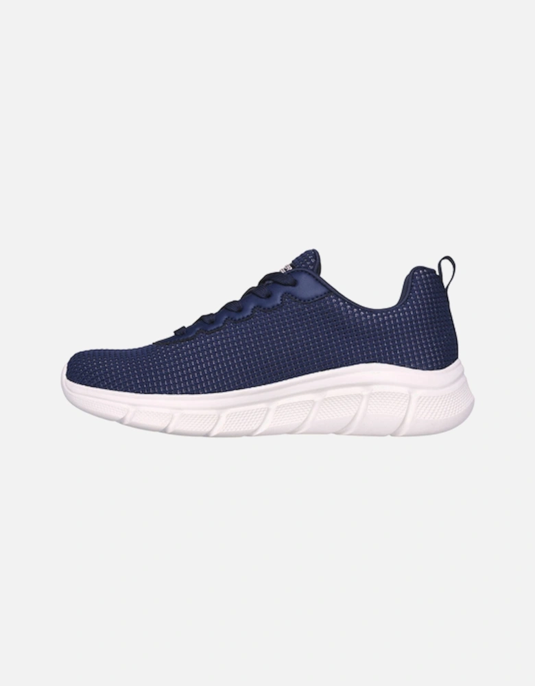 Women's Bobs B Flex Visionary Essence Lace Up Sneaker Navy