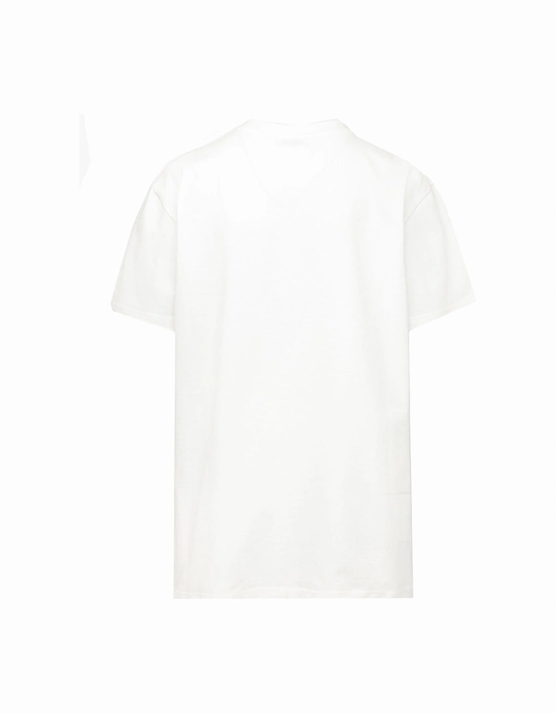 Large Embroidered Logo Shirt White