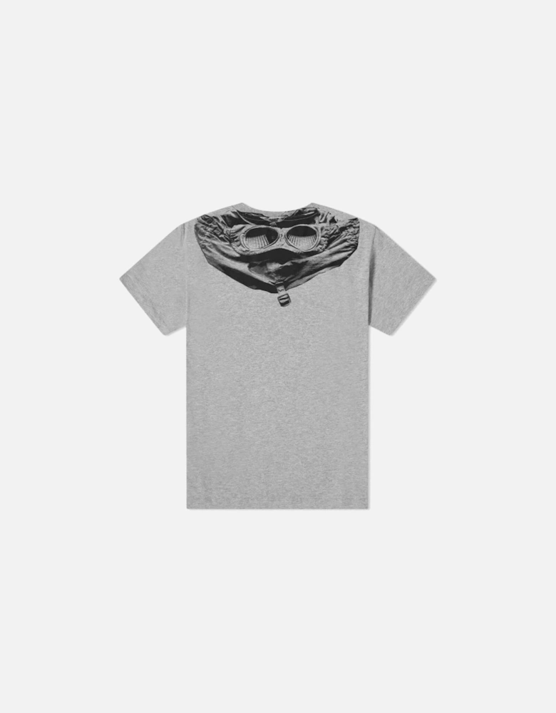 C.P Company Boys Goggle T-Shirt Grey