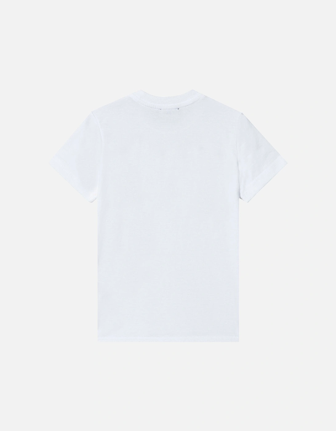 Boys Cotton Logo T-shirt White