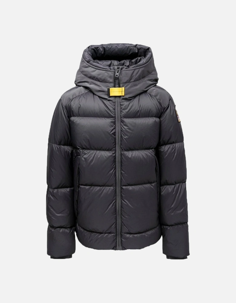 Boys Tyrik Hooded Jacket  Pencil Black