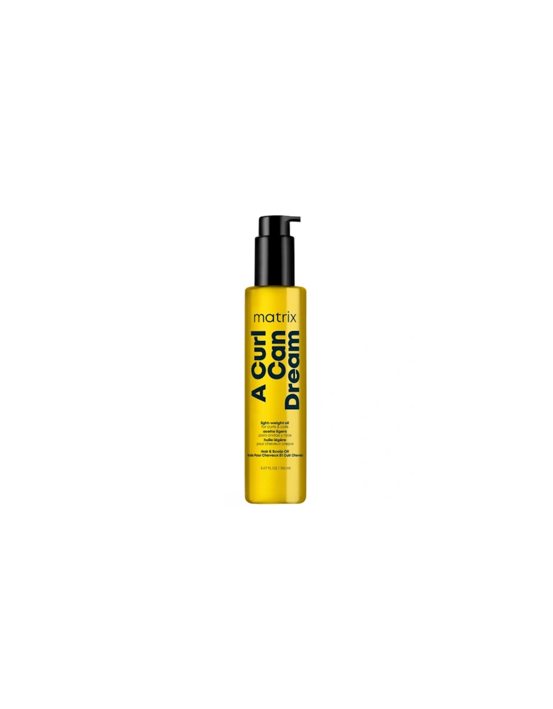 A Curl Can Dream Lightweight Oil with Sunflower Oil for Curly and Coily Hair 150ml
