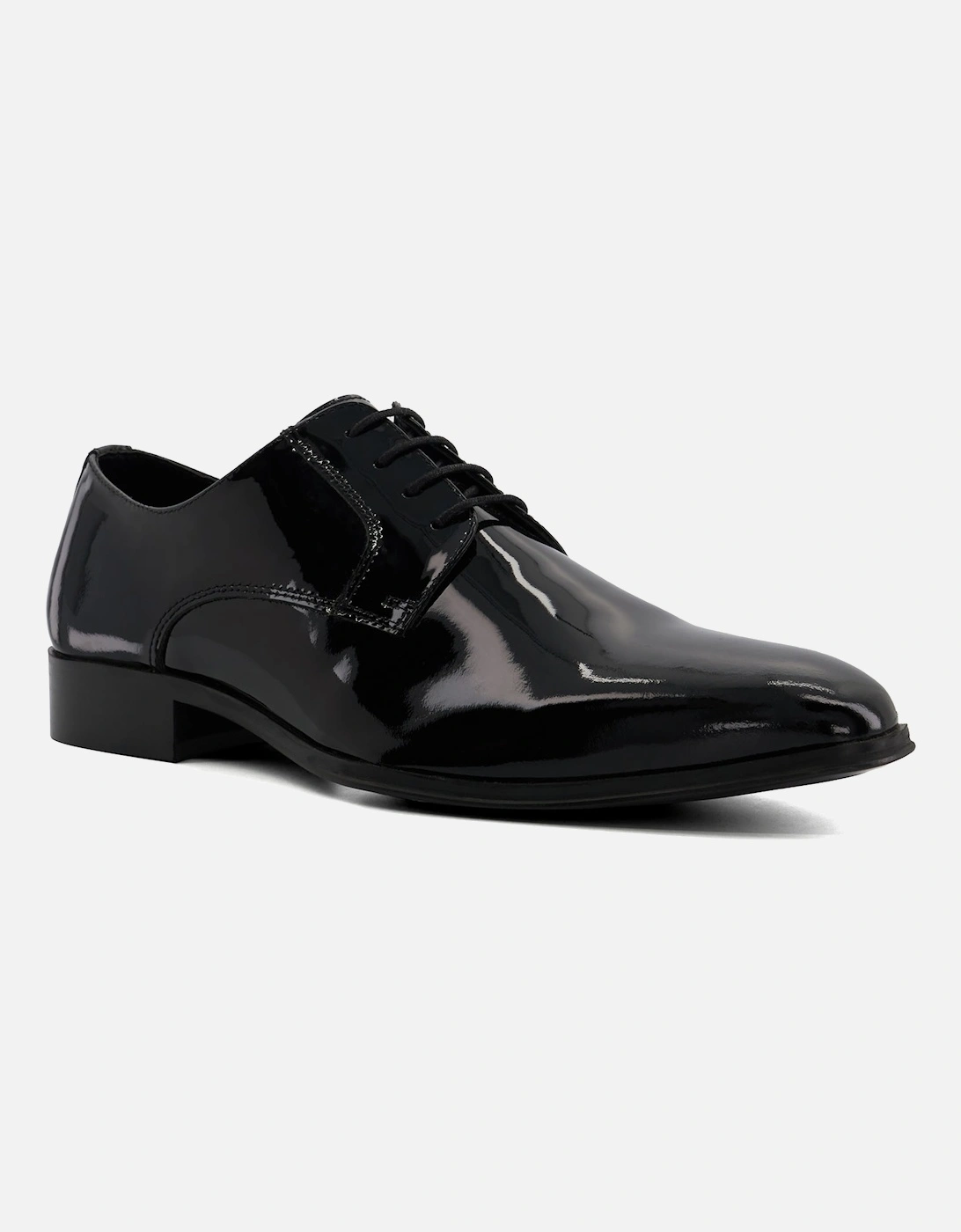 Mens Sheer - Smart Patent Gibson Shoes, 5 of 4