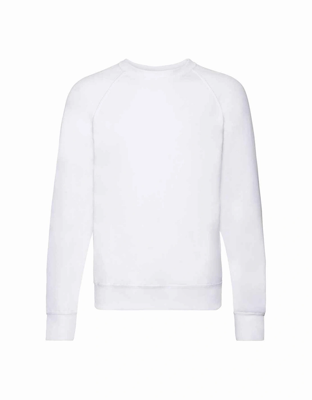 Unisex Adult Lightweight Raglan Sweatshirt, 4 of 3