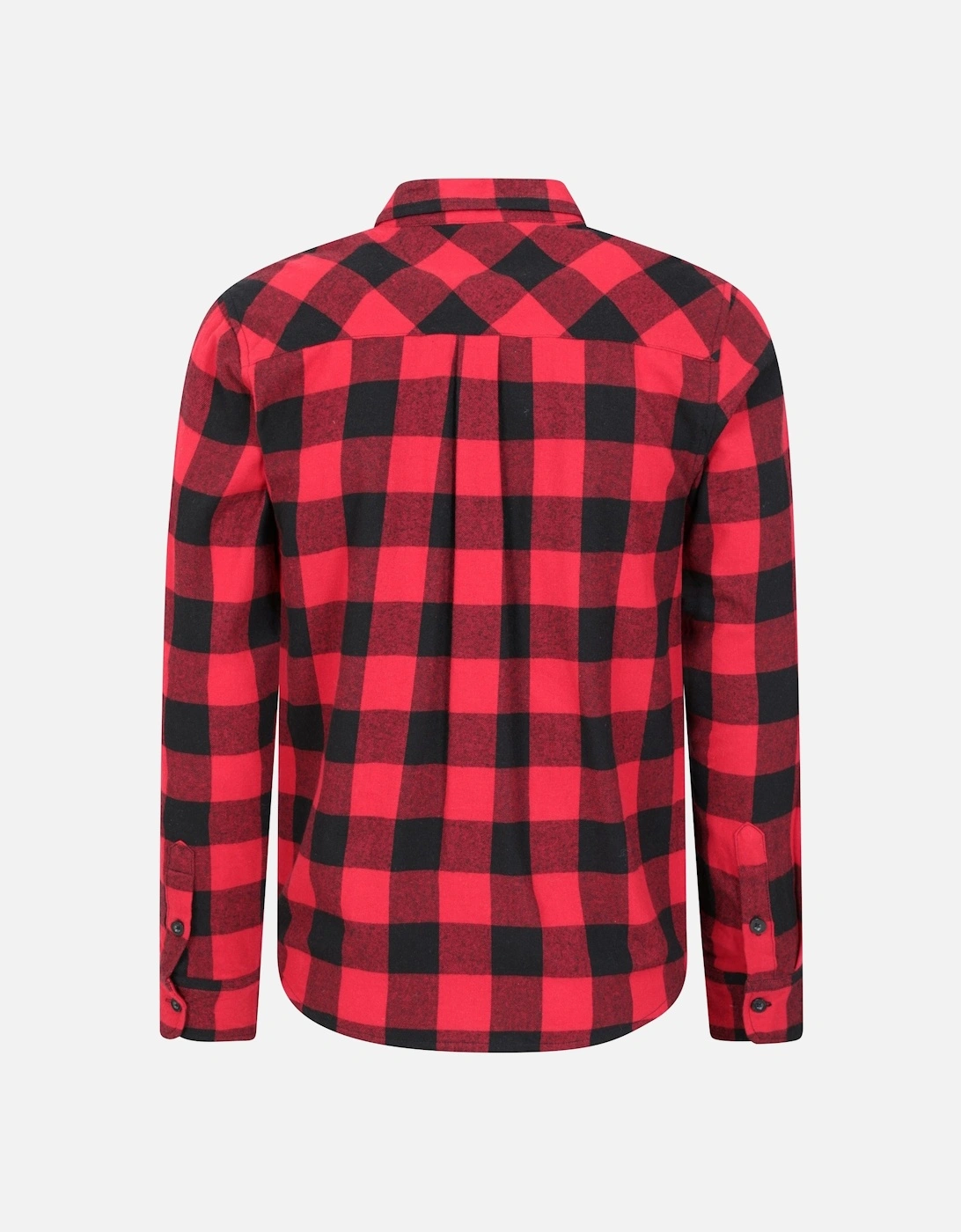 Mens Trace Flannel Long-Sleeved Shirt