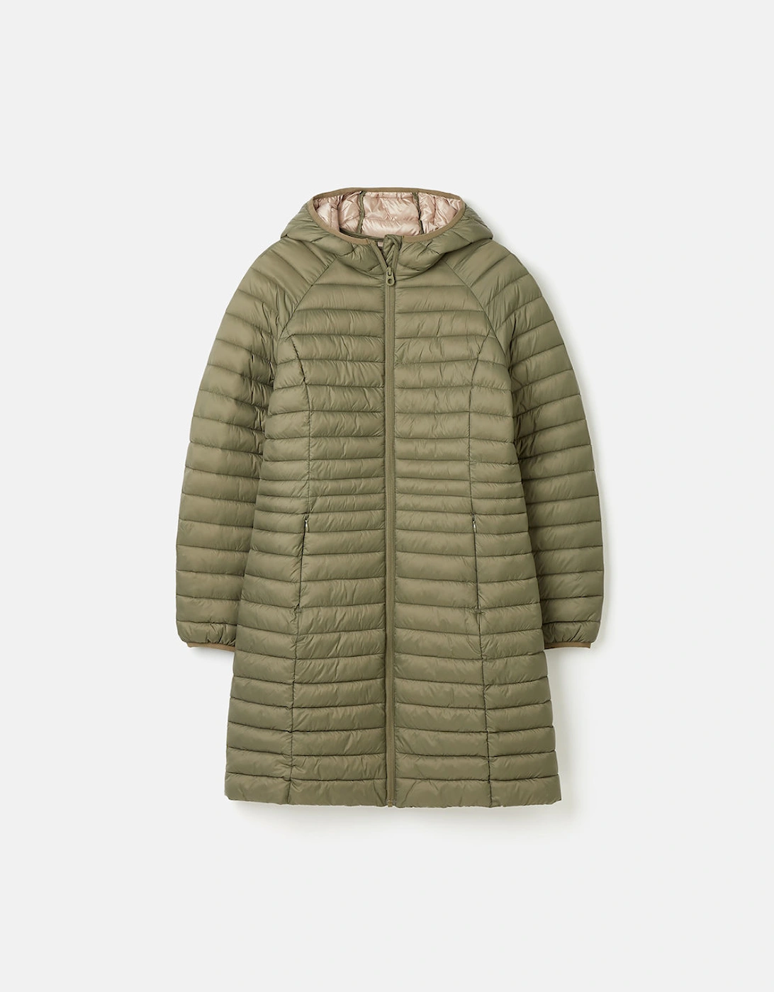 Womens Bramley Longline Padded Hooded Puffer Coat